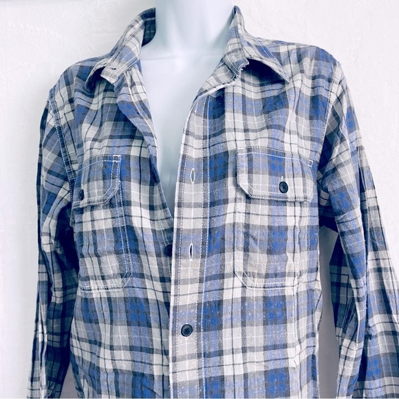 Club Room • Plaid Button Down Long Sleeve Shirt - Picture 7 of 7